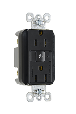 Product image for P&S RF26252CHBK PLUGLOAD RF REC 15A