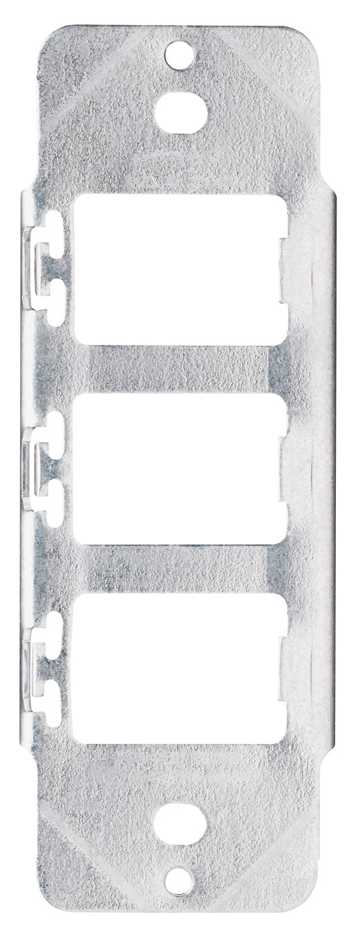Product image for Pass & Seymour 348 Strap Triple Opening Despard