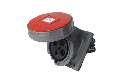 Product image for Pass & Seymour PS5100R5-W Pin & Sleeve Receptacle, 4pole 5wire, 100A 3Y 347/600V