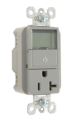 Product image for PAS PLT26351GRY PLUGLOAD TIMER 20A
