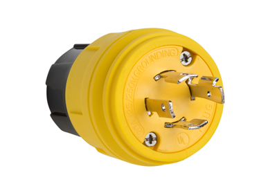 Product image for Pass & Seymour 26W74 20A 125/250V L1420P IP67 Turnlok Plug