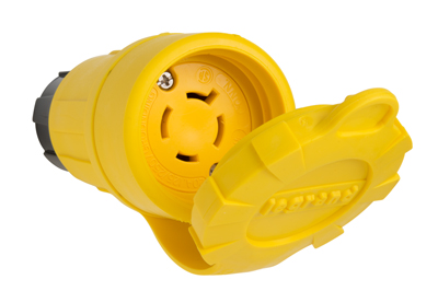 Product image for Pass & Seymour 27W74 20A 125/250V L1420R IP67 Turnlok Connector
