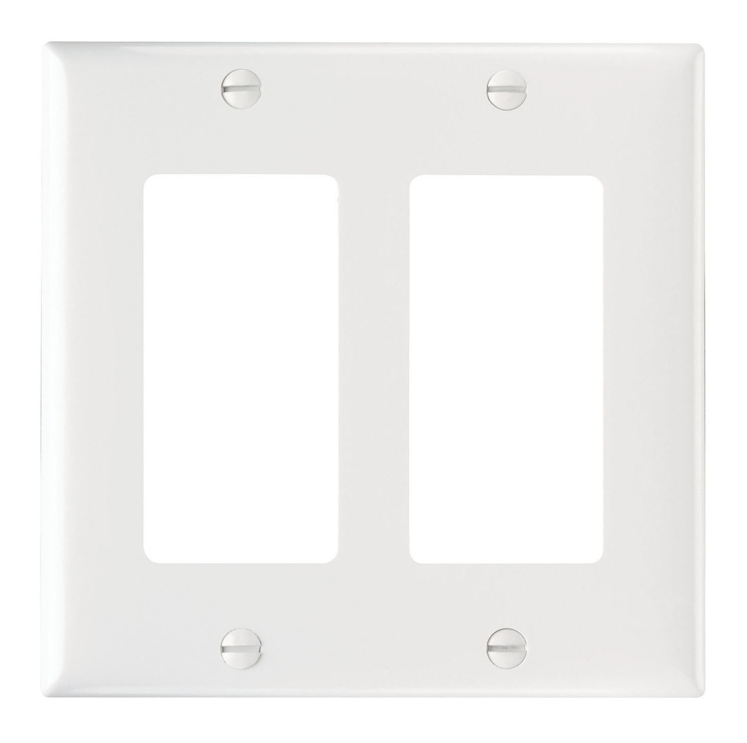 Product image for Pass & Seymour SP262 2Gang Wallplate, Decorator, Brown