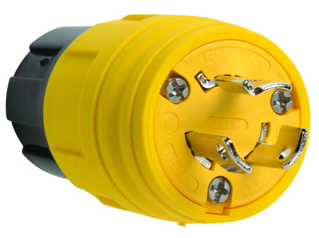 Product image for P&S 24W49 TURNLOK PLUG IP67 15A 250