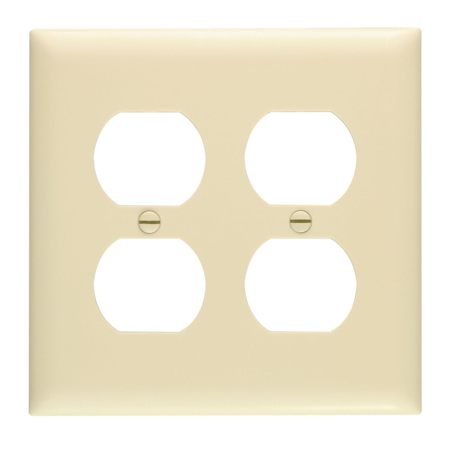 Product image for Pass & Seymour TP82-OR 2Gang Wall Plate, Duplex Receptacle, Nylon, Standard - Orange