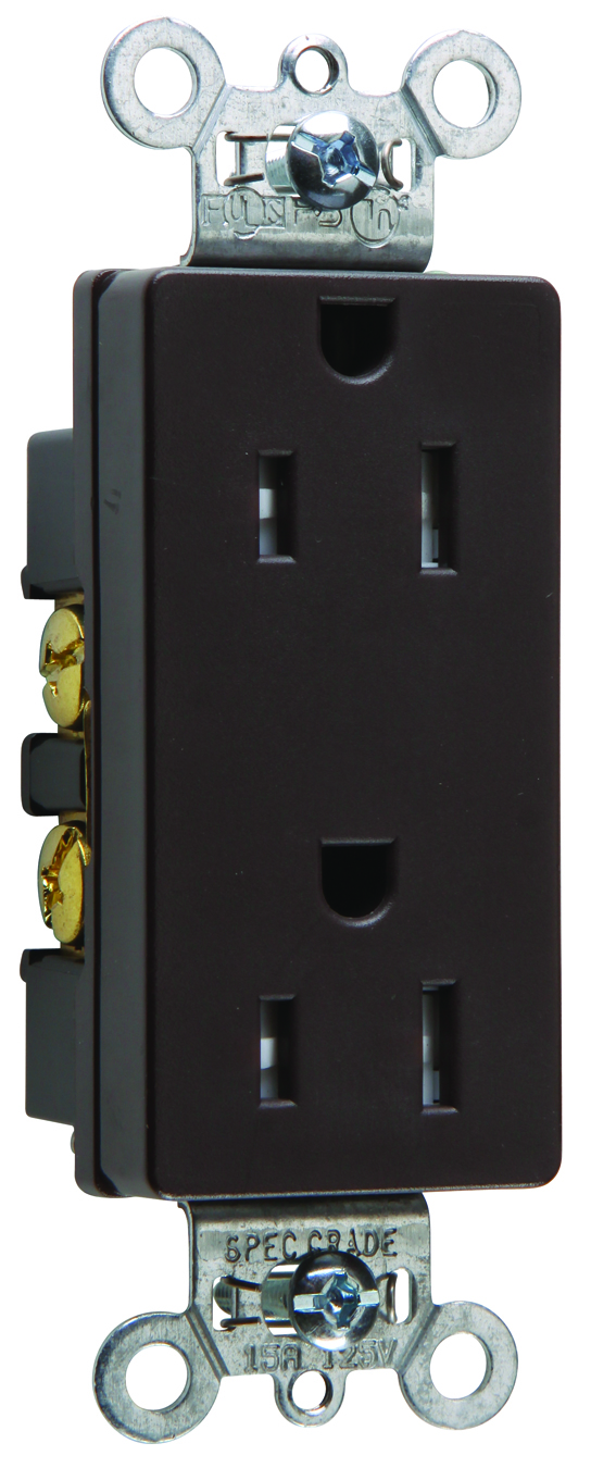 Product image for P&S TR26242 TR DECO RECEP 15A 125V