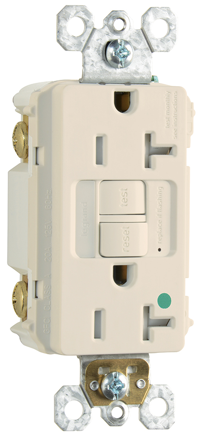 Product image for P&S 2097HGNTLTRLA SELF TEST HG GFCI