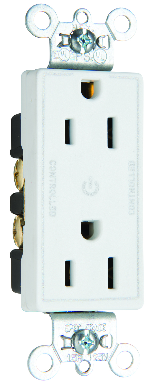 Product image for P&S TR26262CDW PLUG LOAD DECO 15A 1