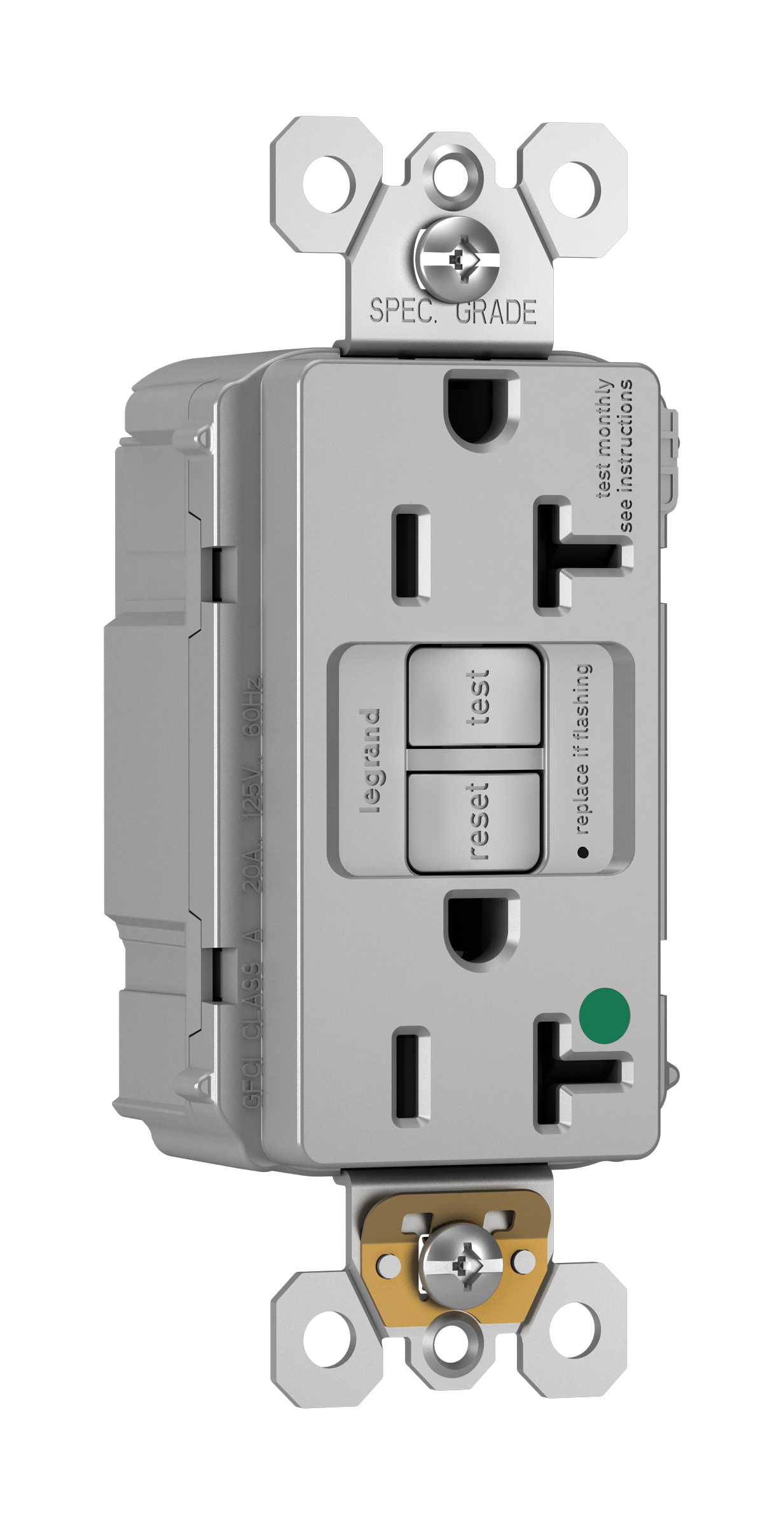 Product image for P&S PT2097HGTRGRY SELF TEST PLUGTAI