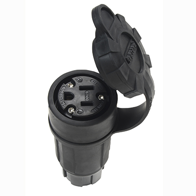 Product image for P&S 15W49BK STR BLD IP67 CONN 15A 2