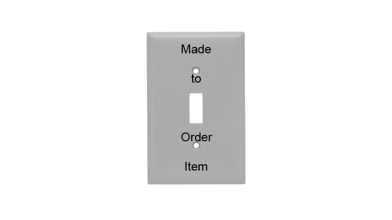 Product image for P&S SSN14 SMOOTH 302SS 1G TOGGLE SW