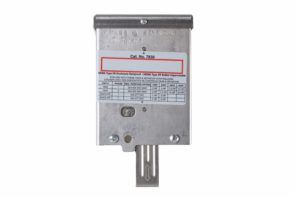 Product image for Pass & Seymour 7830 Nema 3R Enclosure Aluminium