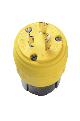 Product image for P&S 26-W47GCM TURNLOK WT GCM PLUG 3