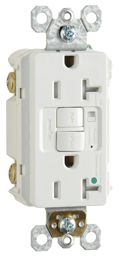 Product image for P&S 2097HGTRARED SELF TEST GFCI REC