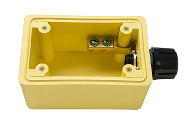 Product image for P&S FD11 YEL BACK BOX,DEEP,1/2IN SN