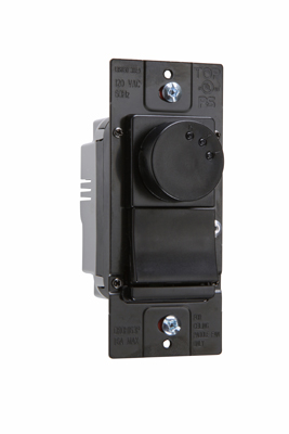 De-Hummer 3-Speed Preset Fan Speed Control, 1.6A/3way/Single Pole Brown