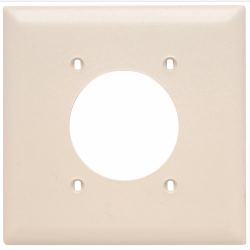 P&S TP703LA TRADEMASTER 2 GANG POWER OUTLET LIGHT ALMOND Gordon