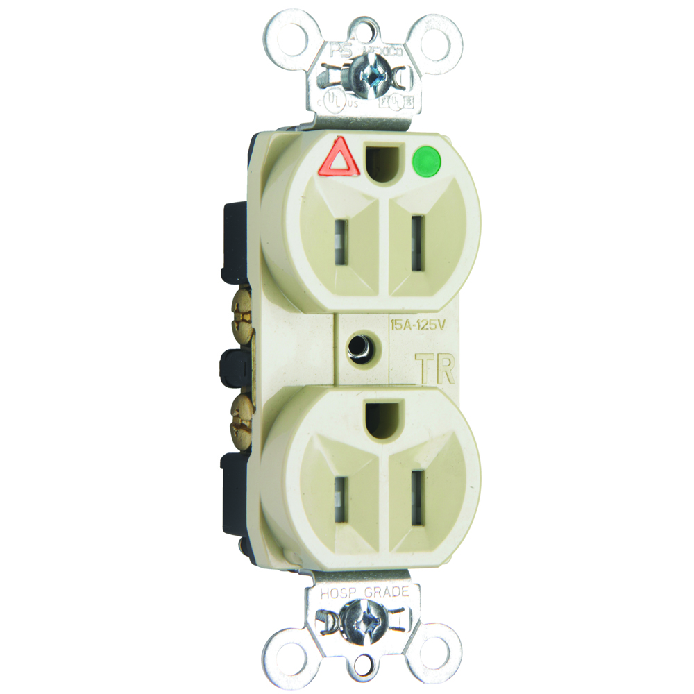 P&S TRIG8200I HOSPITAL GRADE ISOLATED GROUND TAMPER RESISTANT DUPLEX