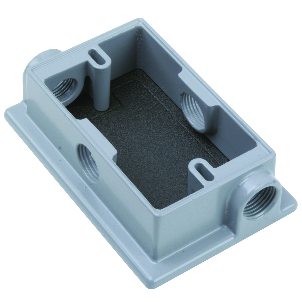 Electrical Boxes & Covers Weatherproof Boxes Weatherproof Device/Outlet Box Extension J.H