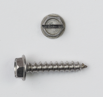 PECO FASTENERS 10 X 1-1/2 HWH T/S 18-8 SS 100 PER JAR