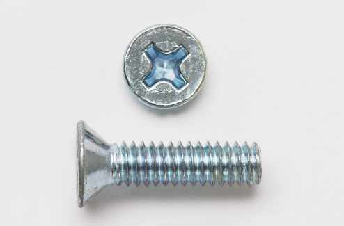 PECO FASTENERS 1/4 X 2 FLAT PHIL M/S 100 PER BOX