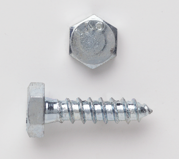 PECO FASTENERS 1/4 X 1 1/4 HEX LAG BOLT 100 PER JAR