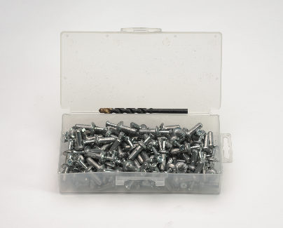 PECO FASTENERS 1/4 X 1 ZAMAC ANCHOR KIT SOLD PER EACH