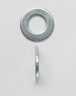 PECO FASTENERS 3/4 FLAT WASHER SAE ZINC 50 PER BOX