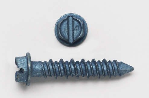 PECO FASTENERS 3/16 X 1-3/4 HX HEAD TAPCON 100 PER JAR