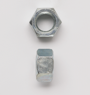 PECO FASTENERS 3/8-16 FINISHED HEX NUT ZC 100 PER JAR