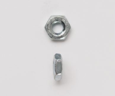 PECO FASTENERS 6/32 HEX MACHINE NUT ZINC 100 PER JAR