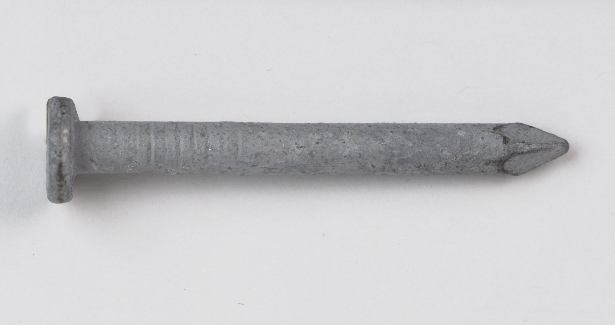 PECO FASTENERS 7/8" GALVANIZED ROOF NAIL 2.5# PER JAR 11 GA., 306 NAILS PER LB