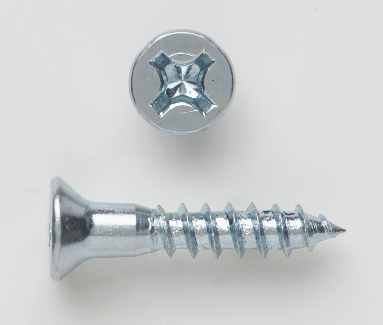 PECO FASTENERS 8 X 1 1/2 FLAT PHILLIP W/S 100 PER BOX