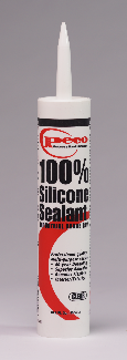 PECO FASTENERS CLEAR SILICONE -2.8 OZ TUBE SOLD PER EACH
