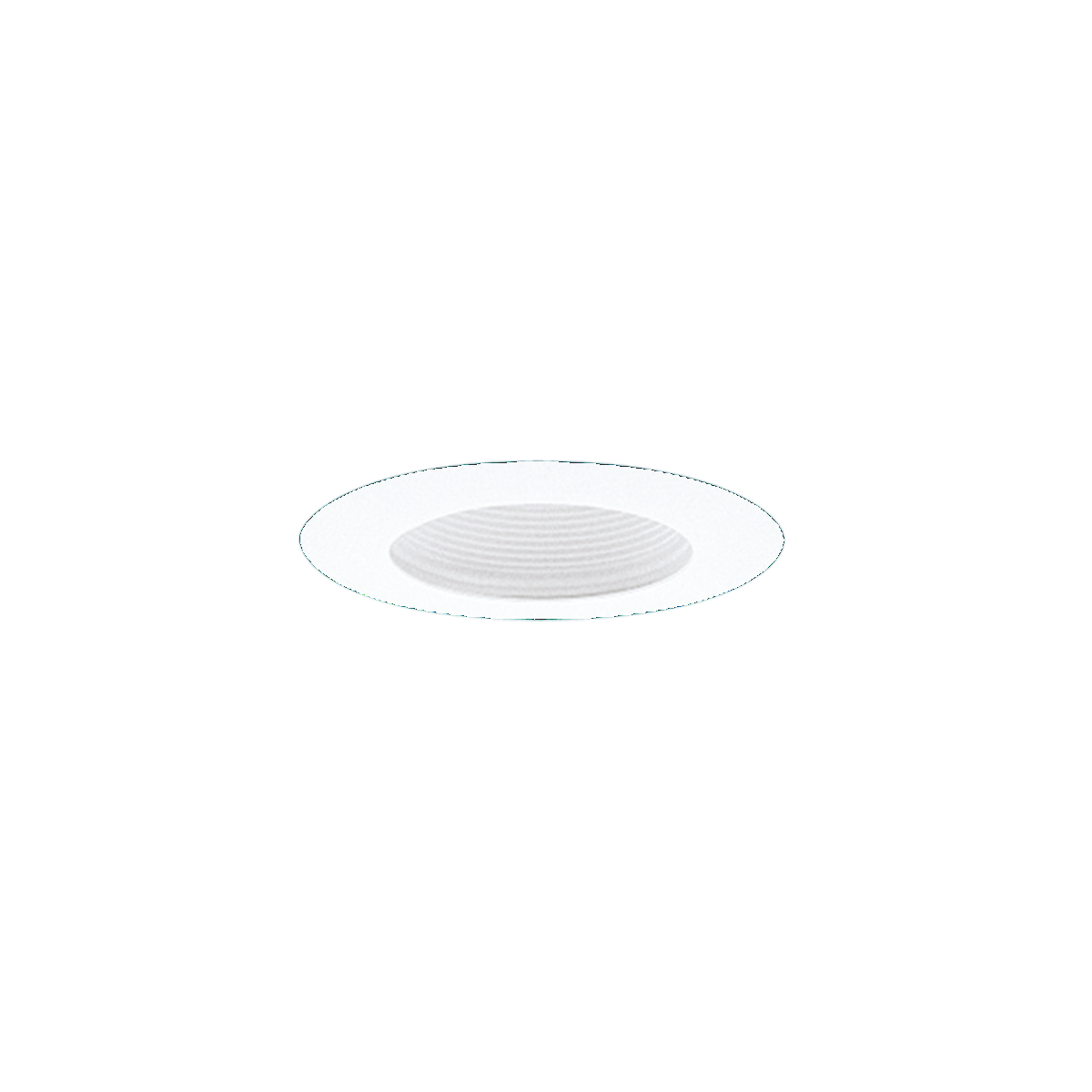 Product image for PRES TA12WBF TRIM OPEN 4IN WHT BAFL