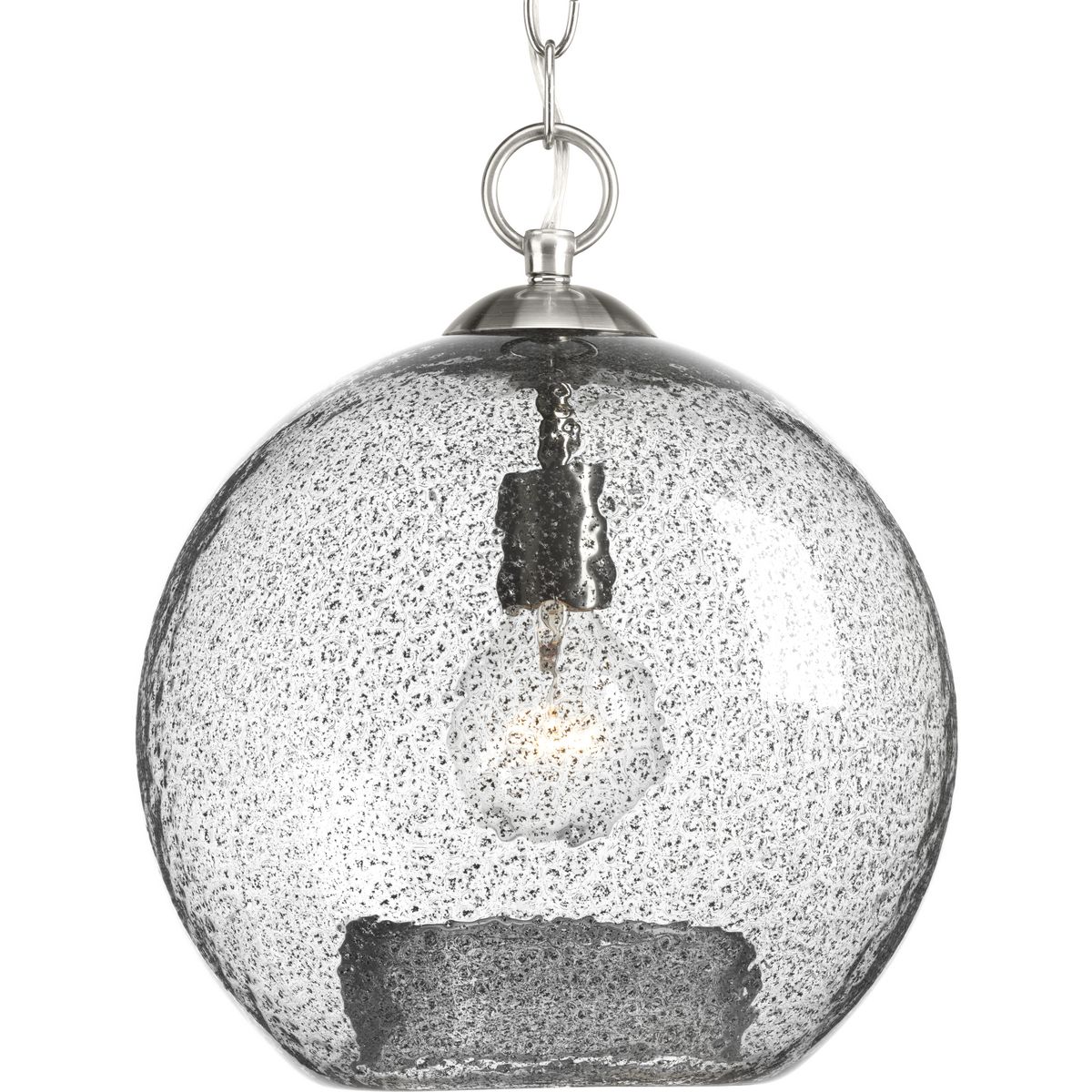 Clear textured Artisanal glass and high quality craftsmanship offers a signature focal point in the Malbec pendants. Create a customized look - suitable for designs from Bohemian to Coastal - by grouping several pendants together in a kitchen, entryway or living room setting. Perfectly imperfect, the design offers dimension and visual interest.