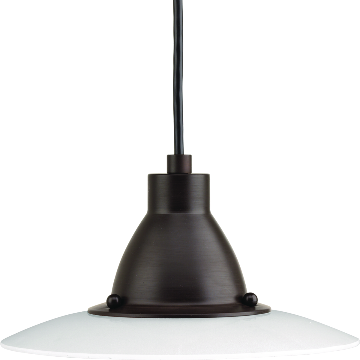 A modern LED pendant featuring contrasting textures using a sandblasted glass inside accented by a polished outside surface. Enjoy a glowing effect as a result of the shades internal refraction. Antique Bronze finish.