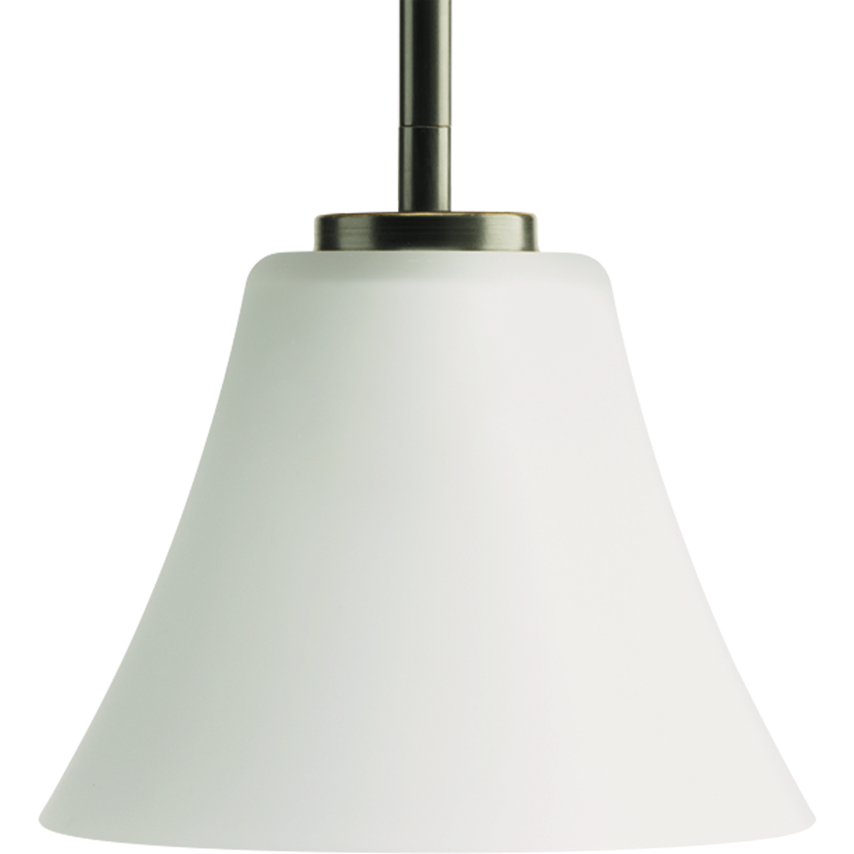 One-light mini-pendant finished in Antique Bronze with etched glass shades scaled across a slightly arching, pointed arm. Generously balanced glass shades add distinction and provide pleasing illumination to your room. Coordinating fixtures from this collection let you decorate an entire home with confidence and style.