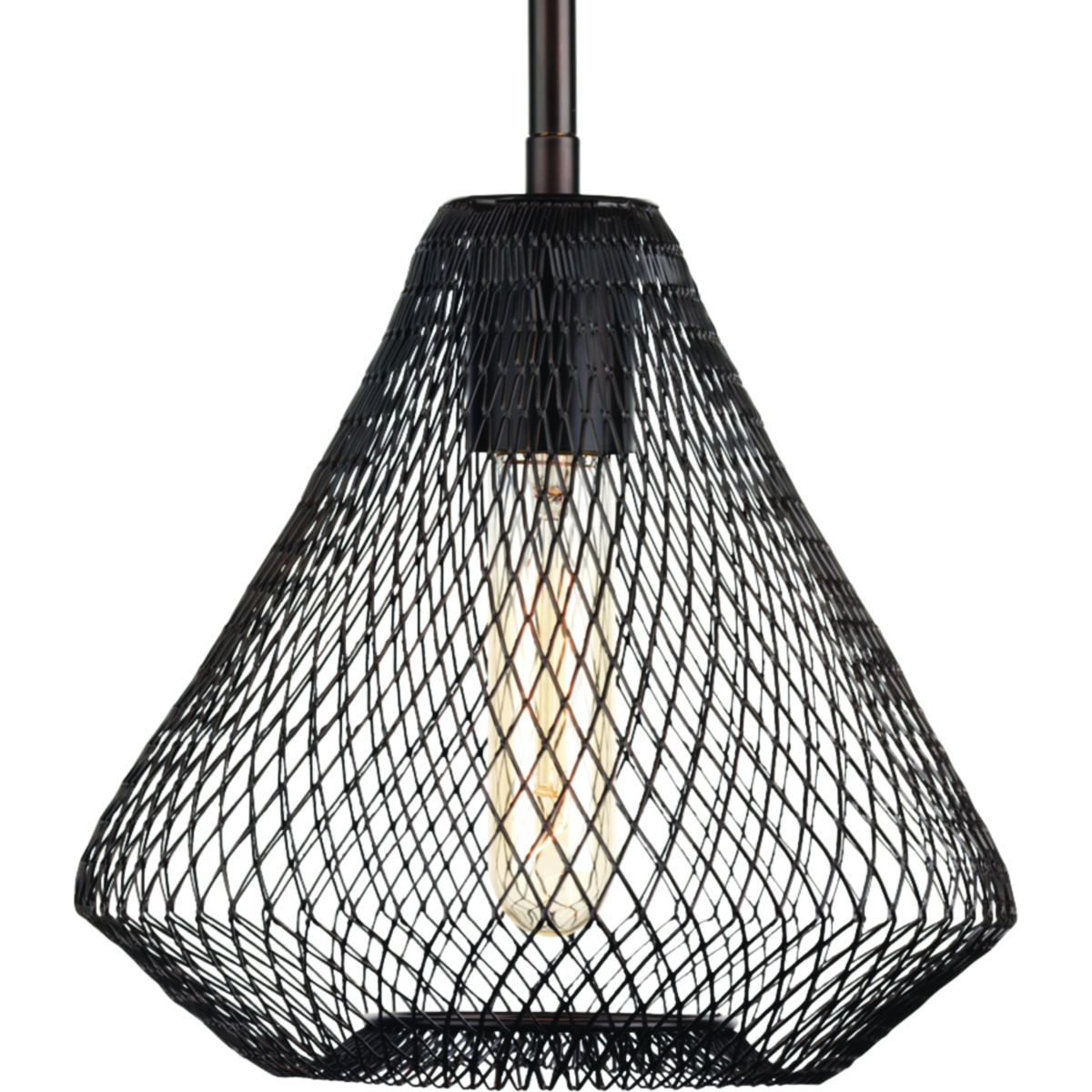 Mesh pendants offer an interweaving open cage frame that can serve as a focal point in any lighting design. These pendants are ideal individually, mix and match, use in cluster or in groups.