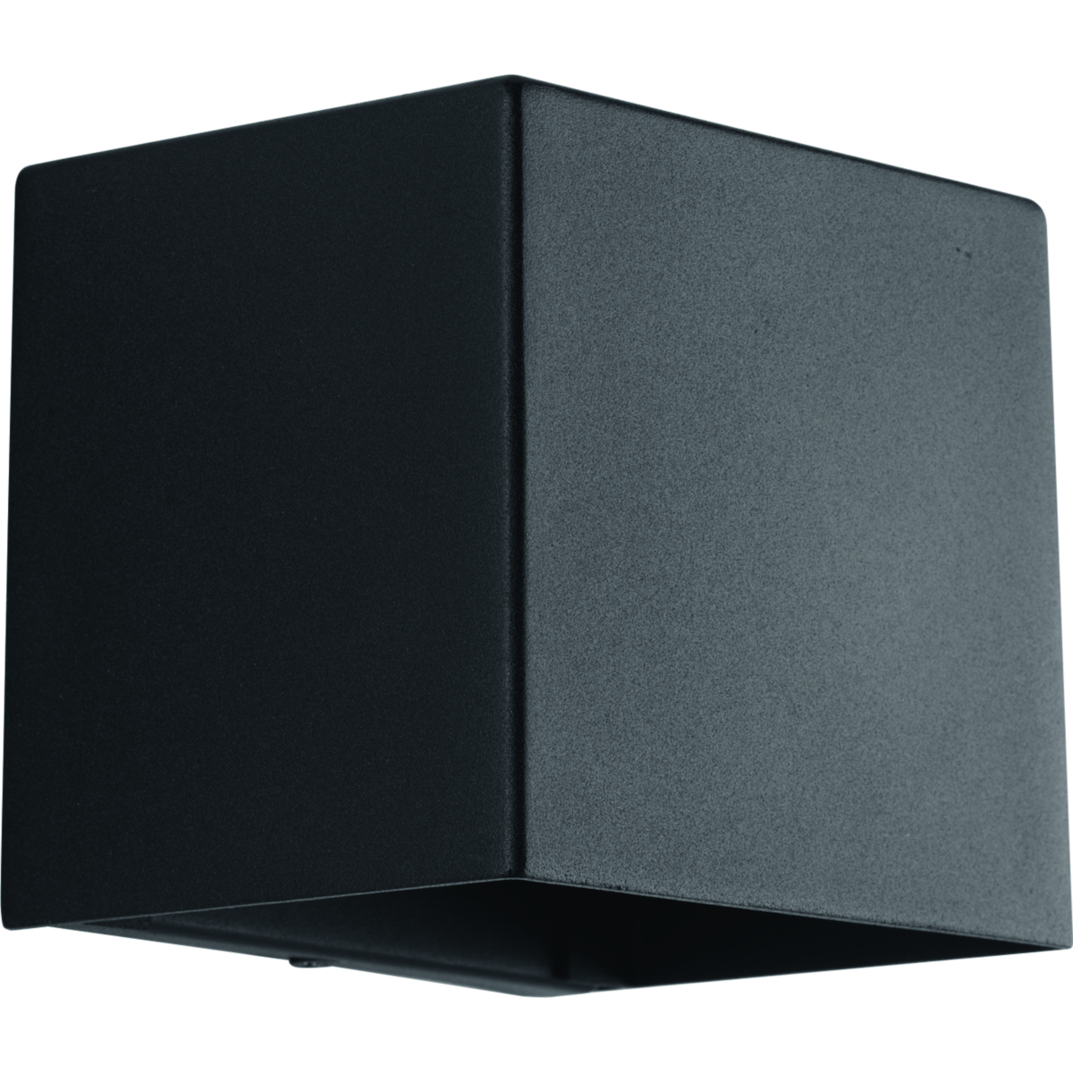 Modern geometric outdoor LED sconces are designed to complement a range of residential and commercial architectural styles. ADA compliant. 9w LED is 3000K, 90+ CRI in a Black cast aluminum square shade. Dark Sky compliant.