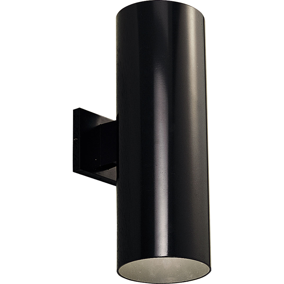 6 in uplight/downlight wall cylinders are ideal for a wide variety of interior and exterior applications including residential and commercial. The aluminum Cylinders offers a contemporary design with its sleek cylindrical form and elegant fade and chip resistant Black finish, perfect for today's inspired exteriors. With over 2,150 lumens both up and down the LED Cylinders unite performance, energy savings and safety benefits. Provides even illumination up and down. Specify P860046 top cover lens for use in wet locations.