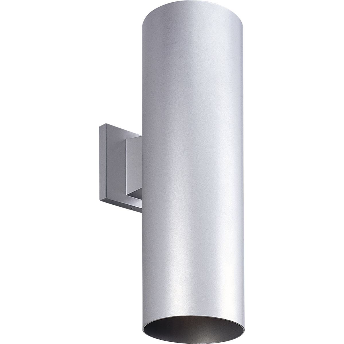 6 in uplight/downlight wall cylinders are ideal for a wide variety of interior and exterior applications including residential and commercial. The aluminum Cylinders offers a contemporary design with its sleek cylindrical form and elegant fade and chip resistant Metallic Gray finish, perfect for today's inspired exteriors. With over 2,150 lumens both up and down the LED Cylinders unite performance, energy savings and safety benefits. Provides even illumination up and down. Specify P860046 top cover lens for use in wet locations.