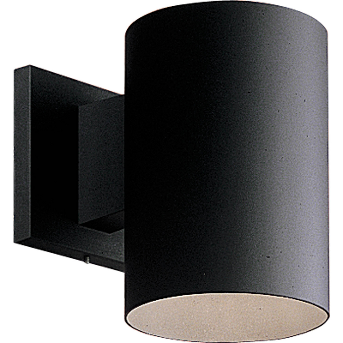 5 in wall cylinder in Black. The P5674 Series are ideal for a wide variety of interior and exterior applications including residential and commercial. This modular approach results in an encapsulated luminaire that unites performance, cost and safety benefits.