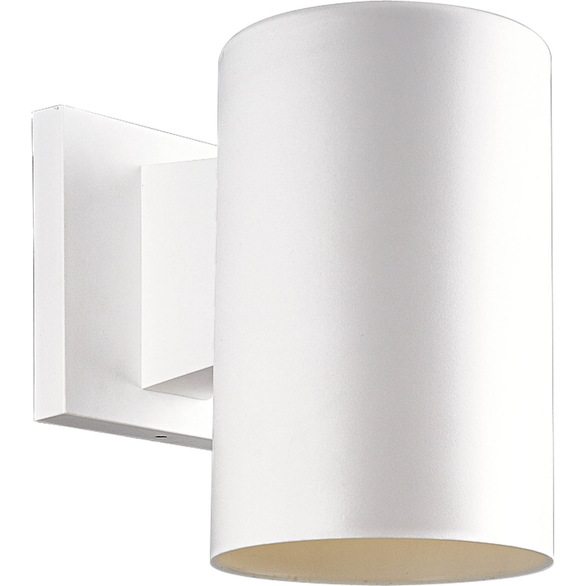 5 in downlight non-metallic wall cylinder in a White finish. cCSAus listed for wet locations.