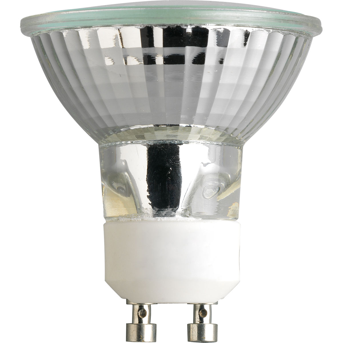 This MR16 light bulb is the ideal choice for decorative or track lighting. Bright, white light adds value to your home with directional light from this medium flood bulb. Easy to install design uses twist-lock bi-pin base to secure bulb into socket. 50w MR16 GU10 MFL coated lamp eliminates the pink color.