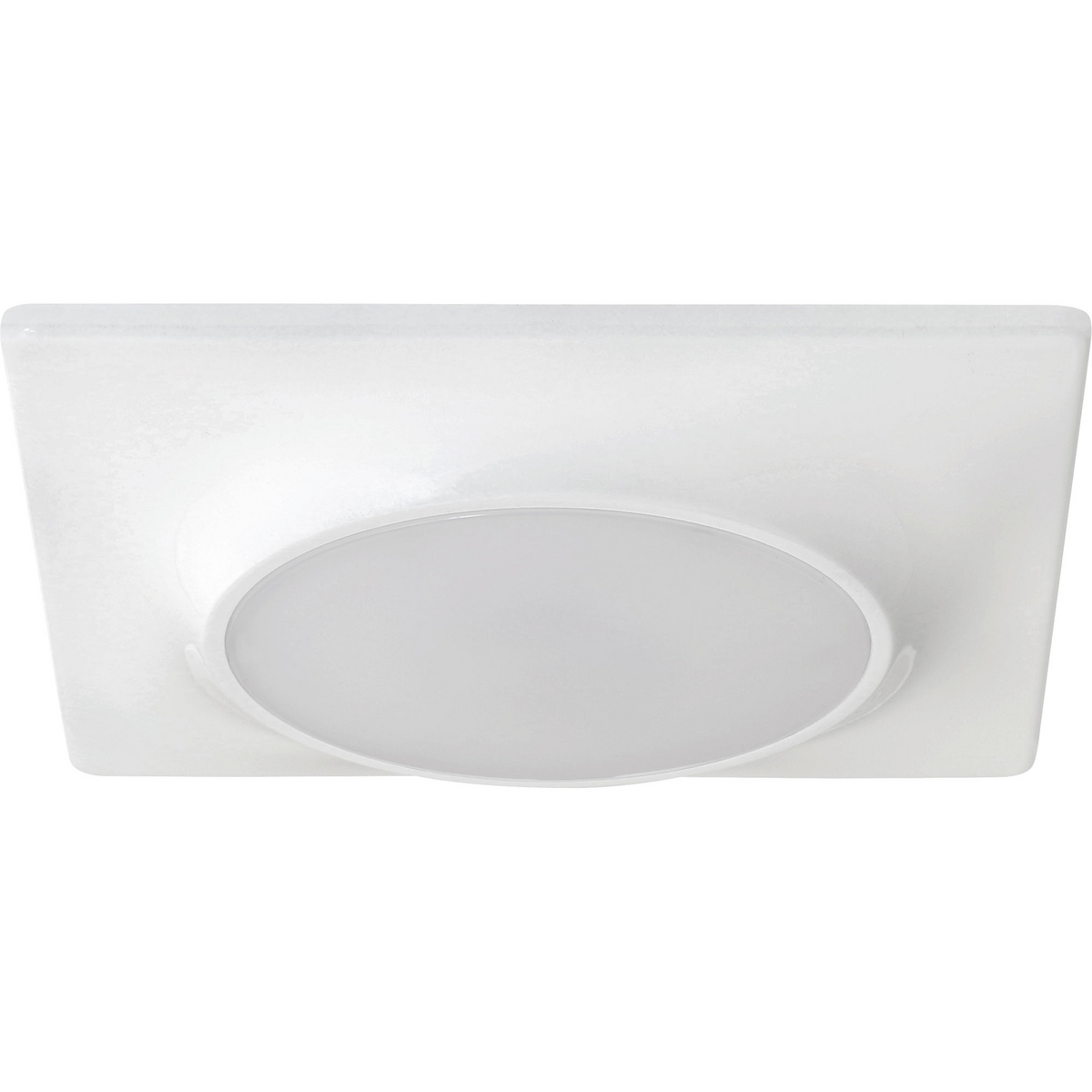 The P8027 delivers a solution for flush mount and recessed applications, for both residential and commercial markets. In addition, the P8027 is wet located and is a cost effective solution for fire rated application. The all-in-one LED Surface Mount/recessed trim uses an intuitive snap-in system that allows easy flush mount installation to a junction box. White finish.