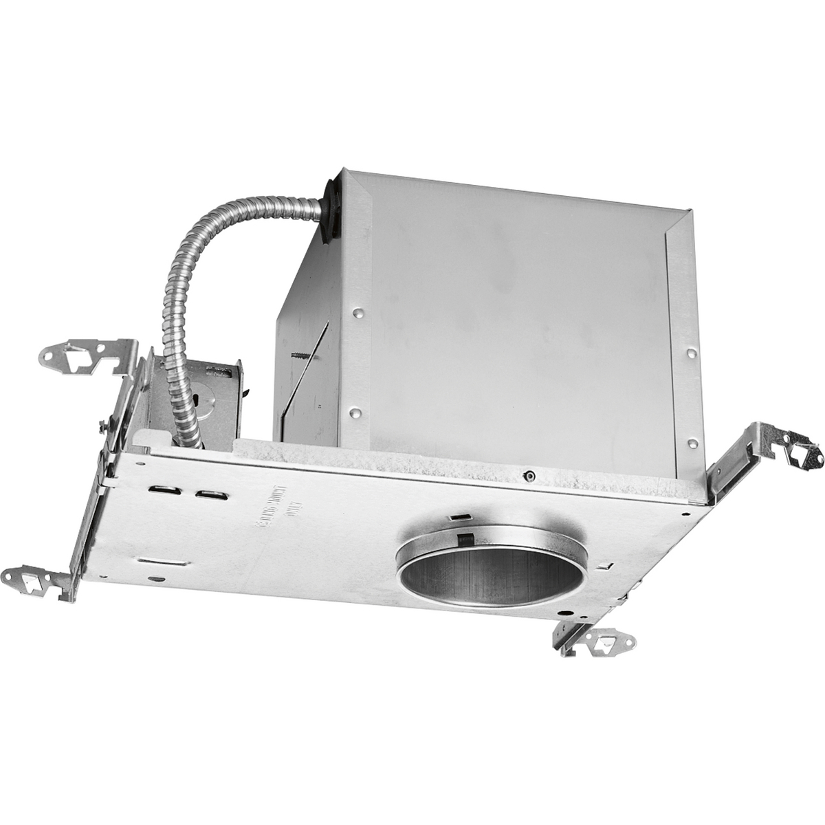 4 in LED Recessed Housing with quick link connector. The new-construction air-tight IC housing is designed for use with P8080 series LED trims.