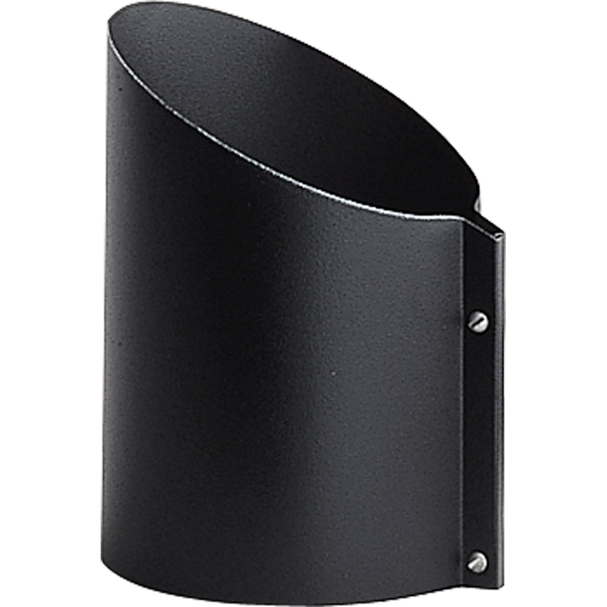 Light shields adjust to desired length on cowling of light fixture. Rotate bias-cut end to adjust cut-off angle. For P5235-31 & P5237-31.