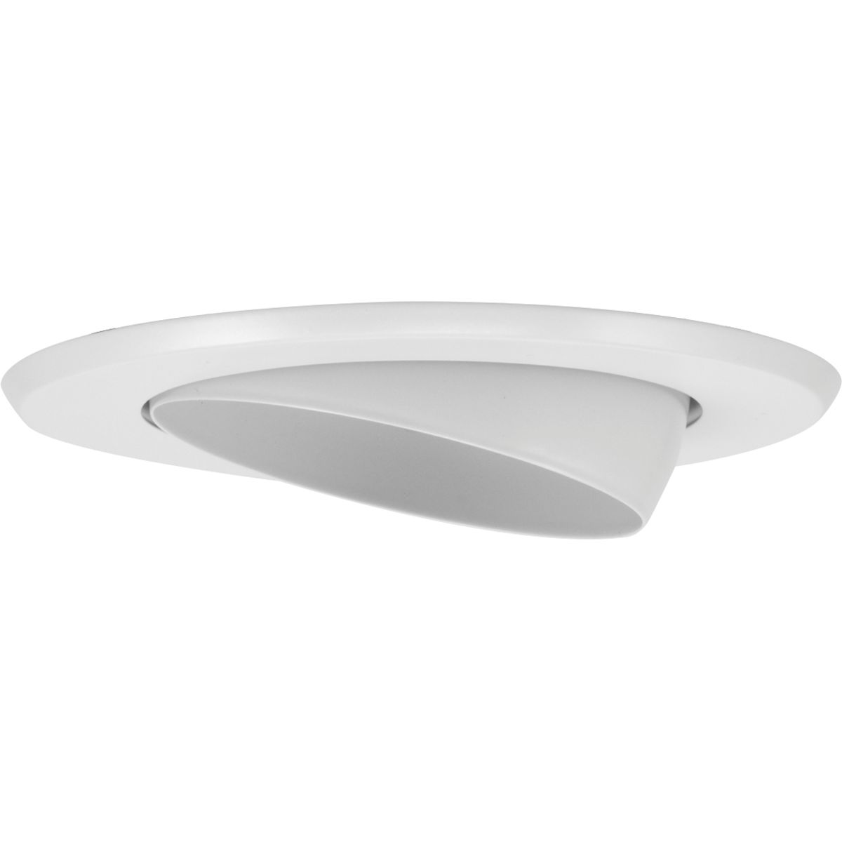 5 inch recessed is ideal for new construction residential applications. It can also be used in most light commercial applications. The white step baffle trim use a friction springs to attach to the housing (P851-ICAT) to provide a flush fit against the ceiling.