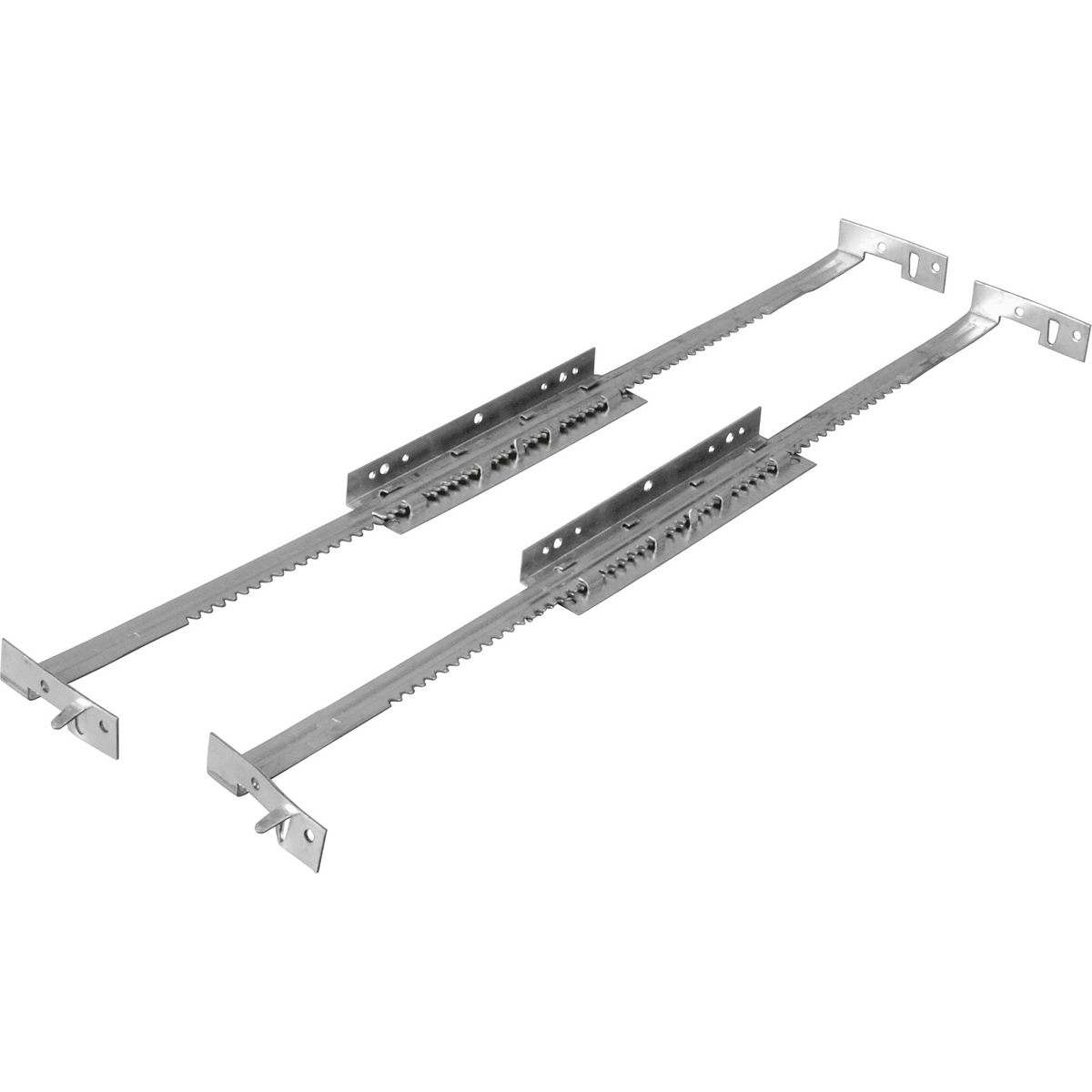 Recessed accessory - Two hanger bars adjustable up to 26 in. For use with Complete Squares and Complete Rounds.